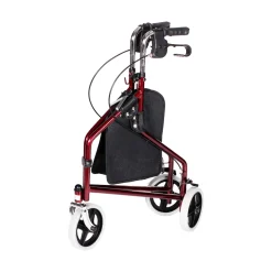 Die moderne Hausfrau 3 Rad Rollator Tri Walker für innen & außen, faltbar, leicht