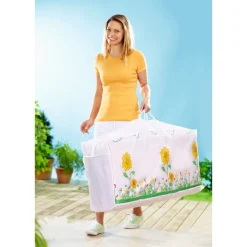 Gartenmöbel-Abdeckung|Die moderne Hausfrau Abdeckhaube für Gartenpolster "Sonnenblume"