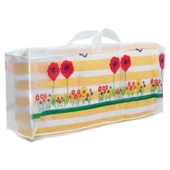 Gartenmöbel-Abdeckung|Die moderne Hausfrau Abdeckhaube für Gartenpolster Mohnblume