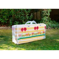 Gartenmöbel-Abdeckung|Die moderne Hausfrau Abdeckhaube für Gartenpolster Mohnblume