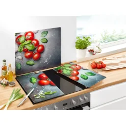 Herdabdeckplatten|Die moderne Hausfrau Abdeckplatten, 2-teilig Frische Küche