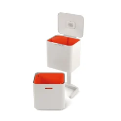 Mülleimer|Mülleimer|Die moderne Hausfrau Abfalltrennungs- und Recyclingbehälter Totem Max Stein