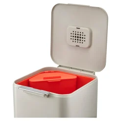 Mülleimer|Mülleimer|Die moderne Hausfrau Abfalltrennungs- und Recyclingbehälter Totem Max Stein