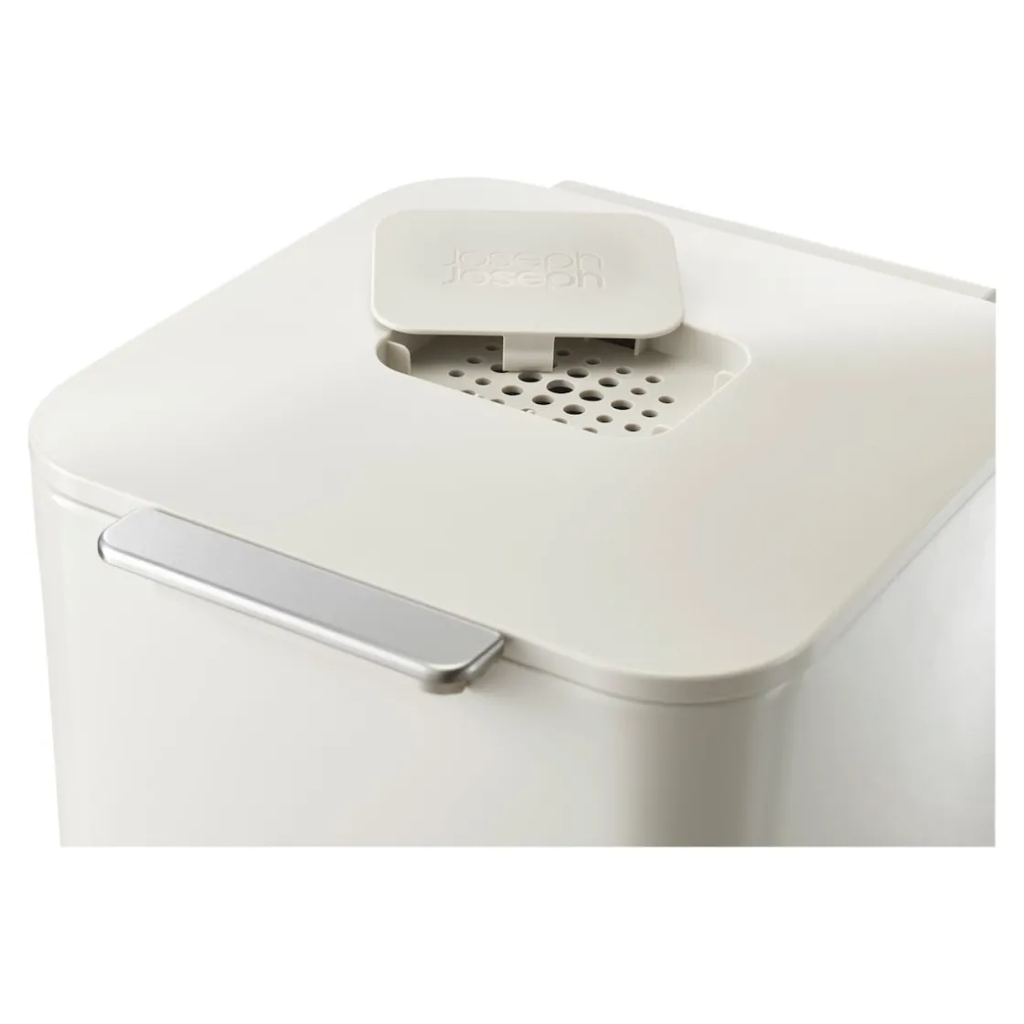 Mülleimer|Mülleimer|Die moderne Hausfrau Abfalltrennungs- und Recyclingbehälter Totem Max Stein