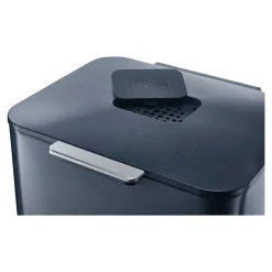 Mülleimer|Mülleimer|Die moderne Hausfrau Abfalltrennungs- und Recyclingbehälter Totem Max Grau