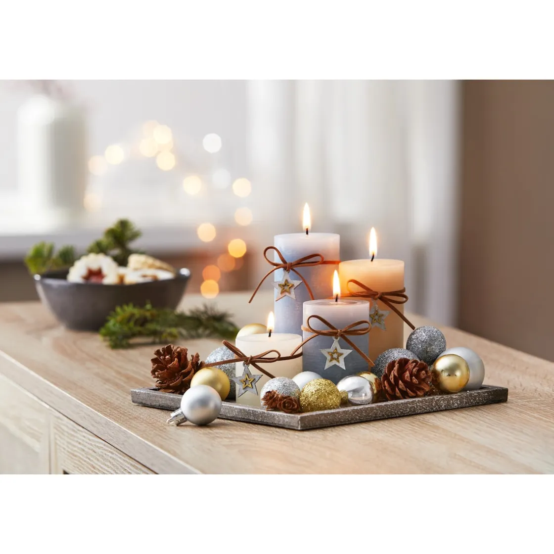 Weihnachtsdekoration·Weitere Weihnachtsdeko|Die moderne Hausfrau Adventsteller „Weihnachtszauber“