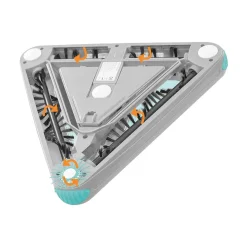 Wischer|Die moderne Hausfrau Akkubesen Livington Deeper Sweeper