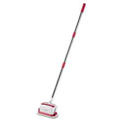 Staubsauger|Die moderne Hausfrau Akku-Vibrationsbodenreiniger & Handbürste