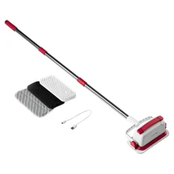 Staubsauger|Die moderne Hausfrau Akku-Vibrationsbodenreiniger & Handbürste