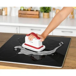 Staubsauger|Die moderne Hausfrau Akku-Vibrationsbodenreiniger & Handbürste