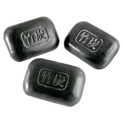 Hautpflege ·Seifen|Die moderne Hausfrau Aktivkohle Seife, 3 Stück