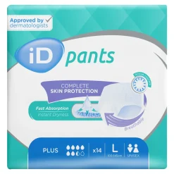 Inkontinenzeinlagen & Windeln|Die moderne Hausfrau Aktiv-Slip unisex, 14 Stück large