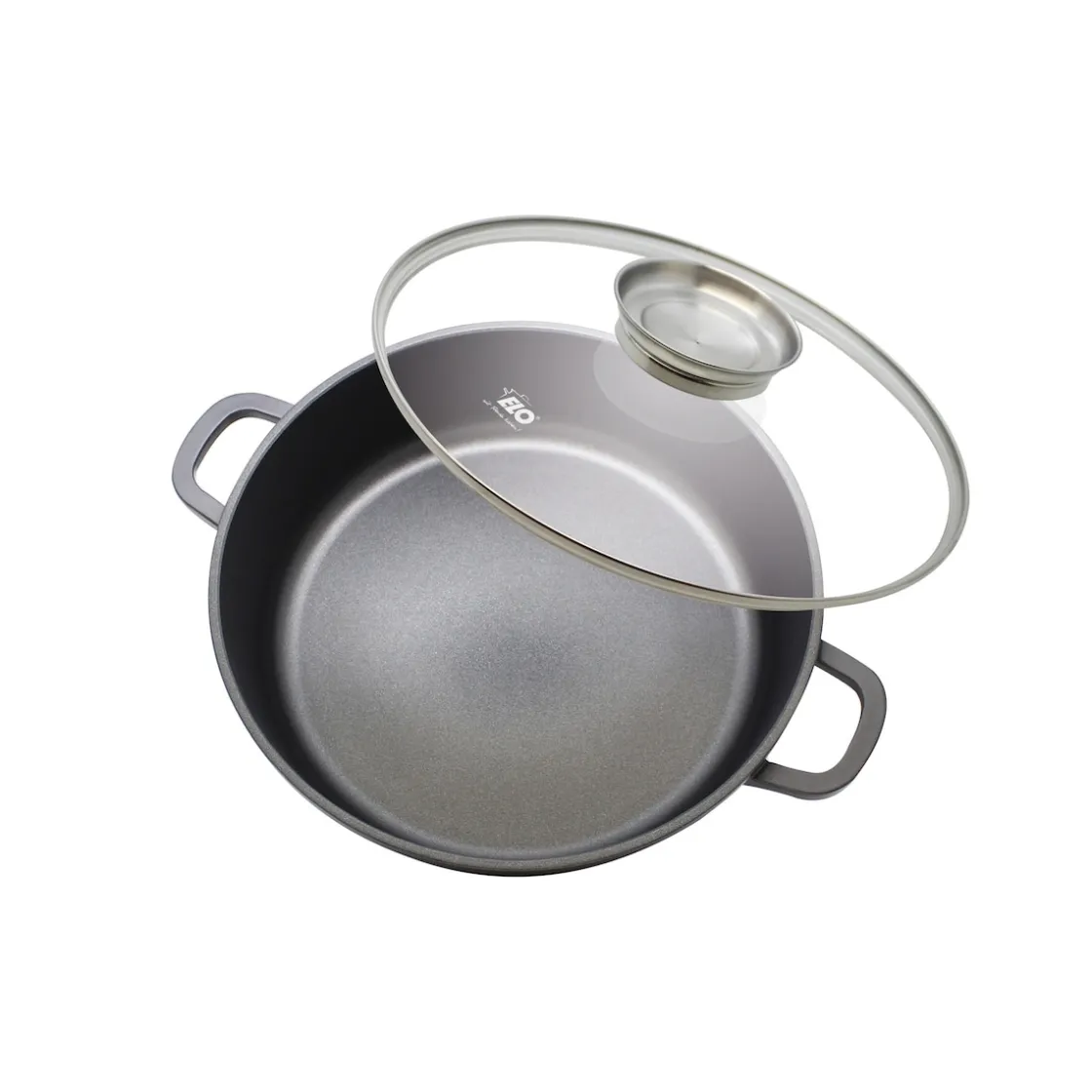 Pfannen|Die moderne Hausfrau Alucast Servierpfanne mit Deckel "Dur Select" 28 cm