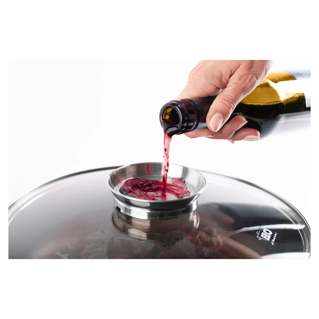 Pfannen|Die moderne Hausfrau Alucast Servierpfanne mit Deckel "Dur Select" 28 cm