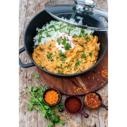 Pfannen|Die moderne Hausfrau Alucast Servierpfanne mit Deckel