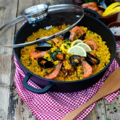 Pfannen|Die moderne Hausfrau Alucast Servierpfanne mit Deckel