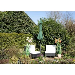 Die moderne Hausfrau Ampel-Sonnenschirm Greenday grün