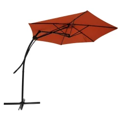 Sonnenschutz & Sonnenschirme|Die moderne Hausfrau Ampel-Sonnenschirm Greenday braun