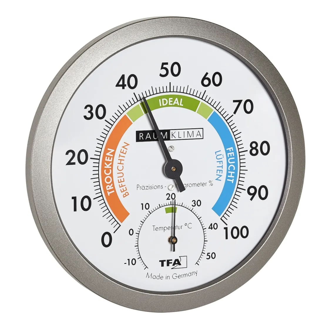 Thermometer|Die moderne Hausfrau Analoges Thermo-Hygrometer