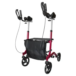 Die moderne Hausfrau Arthritis Rollator mit Arthritisauflage, Aluminium, faltbar - AT51113