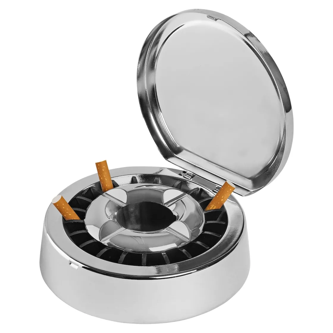 Aschenbecher|Die moderne Hausfrau Aschenbecher mit Deckel