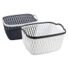 Die moderne Hausfrau Aufbewahrungskorb, 2 Stück groß, (LxBxH) 34x28x20 cm