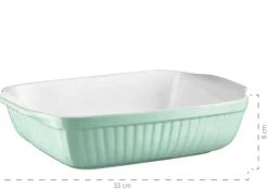 Auflaufformen|Die moderne Hausfrau Auflaufform, Keramik Kitchen Time Grün