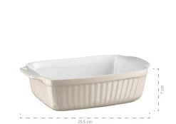 Auflaufformen|Die moderne Hausfrau Auflaufform-Set, Keramik KITCHEN TIME Grau