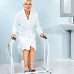 Toilettenzubehör ·Toilettensitzerhöhungen|Bade- & Toilettenhilfen·Toilettensitzerhöhungen|Die moderne Hausfrau Aufsteh- und Stützgeländer
