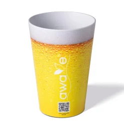 Gläser & Becher|Die moderne Hausfrau AWAVE Trinkbecher 500 ml rPET Set 4-teilig, mit Eichstrich