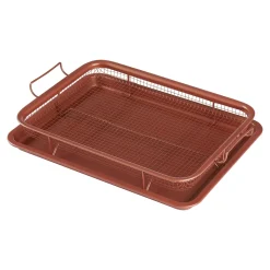 Backbleche & Grillkörbe|Ofenroste & Grillkörbe|Die moderne Hausfrau Backblech inkl. Grillkorb "2in1"