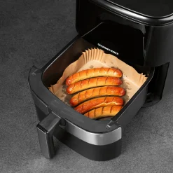 Backmatten & Dauerbackfolien|Die moderne Hausfrau Backpapier für Heißluftfritteusen, 100 Stück