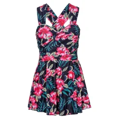Badebekleidung|Die moderne Hausfrau Badekleid „Hibiskus“
