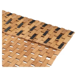 Bade- & Toilettenhilfen·Dusch- & Badewannenmatten|Badewannenmatten & -Kissen|Die moderne Hausfrau Badematte aus Bambus, rutschfest braun