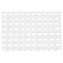 Bade- & Toilettenhilfen·Dusch- & Badewannenmatten|Badewannenmatten & -Kissen|Die moderne Hausfrau Badematte weiß