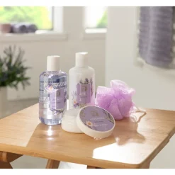 Hautpflege ·Körperpflege-Sets|Lavendel-Liebhaber|Die moderne Hausfrau Badeset „Lavendel“, 4-teilig