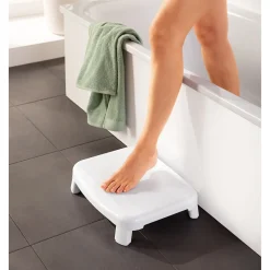 Badhilfen|Bade- & Toilettenhilfen·Badewanneneinstiegshilfen|Die moderne Hausfrau Badestufe "massiv"