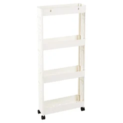 Badmöbel|Die moderne Hausfrau Badrollwagen 4 Fächer