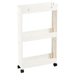 Badmöbel|Die moderne Hausfrau Badrollwagen 3 Fächer