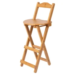 Sitzmöbel ·Sitzhocker & Sessel|Die moderne Hausfrau Bambus Barhocker klappbar