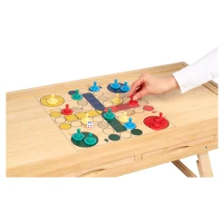 Puzzletische|Spiele|Die moderne Hausfrau Bambus Spiel- und Puzzletisch 