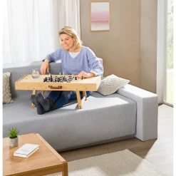 Puzzletische|Spiele|Die moderne Hausfrau Bambus Spiel- und Puzzletisch 