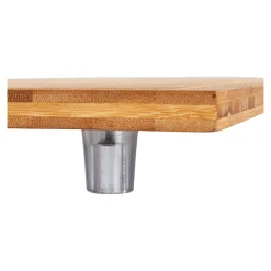 Herdabdeckplatten|Die moderne Hausfrau Bambus-Abdeckplatte & Schneidebrett 2 Stück