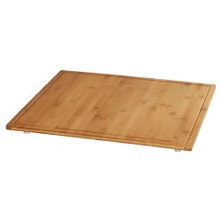 Herdabdeckplatten|Die moderne Hausfrau Bambus-Abdeckplatte & Schneidebrett 1 Stück