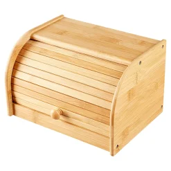 Lebensmittelbehälter|Die moderne Hausfrau Bambus-Brotkasten klein