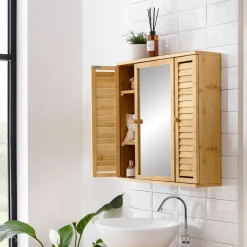 Ordnungshelfer|Ordnungshelfer|Die moderne Hausfrau Bambus-Hängeschrank