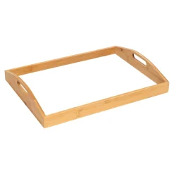 Servierzubehör|Die moderne Hausfrau Bambus-Küchen- und Servierwagen