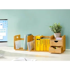 Die moderne Hausfrau Bambus-Regal ausziehbar