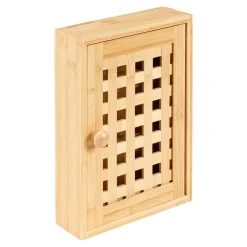 Schränke & Regale·Regale|Die moderne Hausfrau Bambus-Schlüsselschränkchen