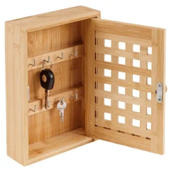 Schränke & Regale·Regale|Die moderne Hausfrau Bambus-Schlüsselschränkchen